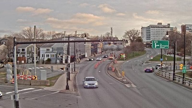 Mac Donald Bridge - Dartmouth bound