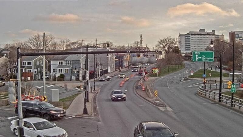 Mac Donald Bridge - Dartmouth bound