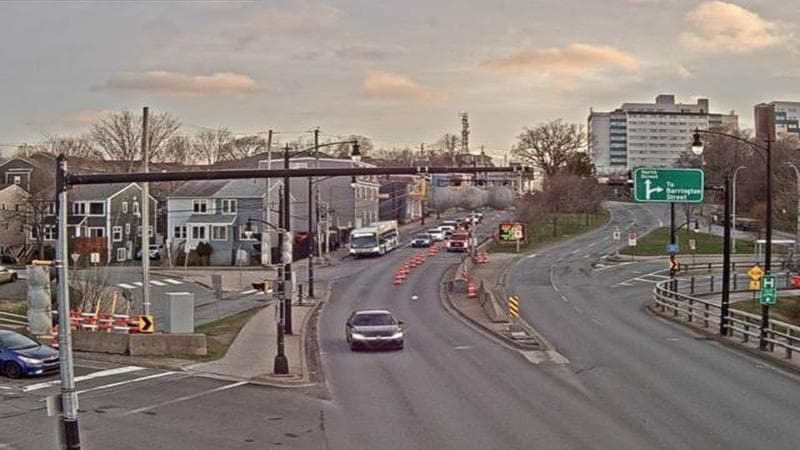 Mac Donald Bridge - Dartmouth bound
