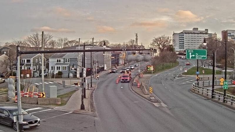 Mac Donald Bridge - Dartmouth bound