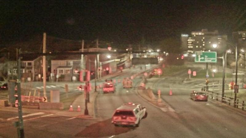 Mac Donald Bridge - Dartmouth bound