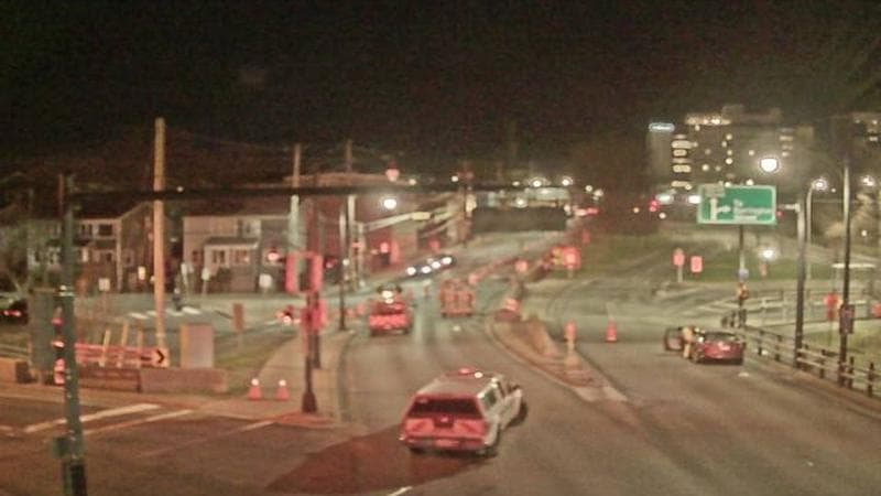 Mac Donald Bridge - Dartmouth bound