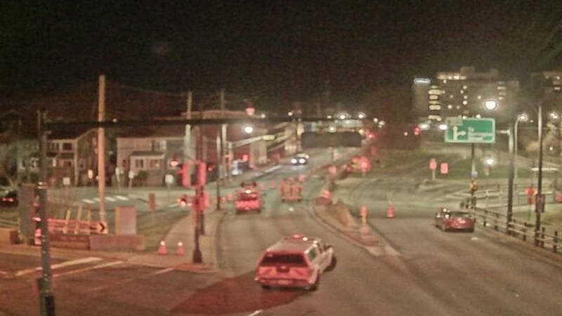 Mac Donald Bridge - Dartmouth bound