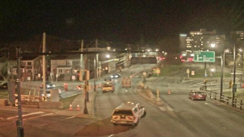 Mac Donald Bridge - Dartmouth bound