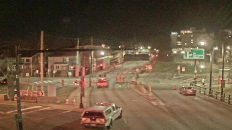 Mac Donald Bridge - Dartmouth bound