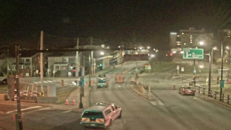 Mac Donald Bridge - Dartmouth bound