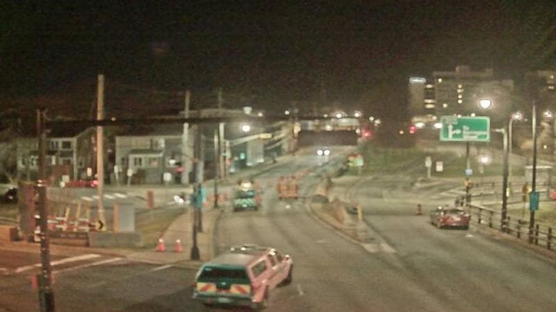 Mac Donald Bridge - Dartmouth bound