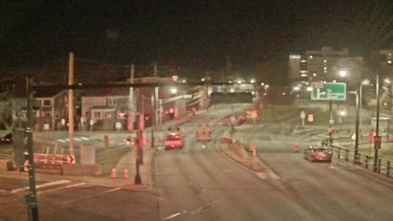 Mac Donald Bridge - Dartmouth bound