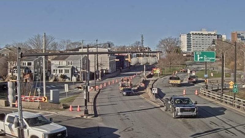 Mac Donald Bridge - Dartmouth bound