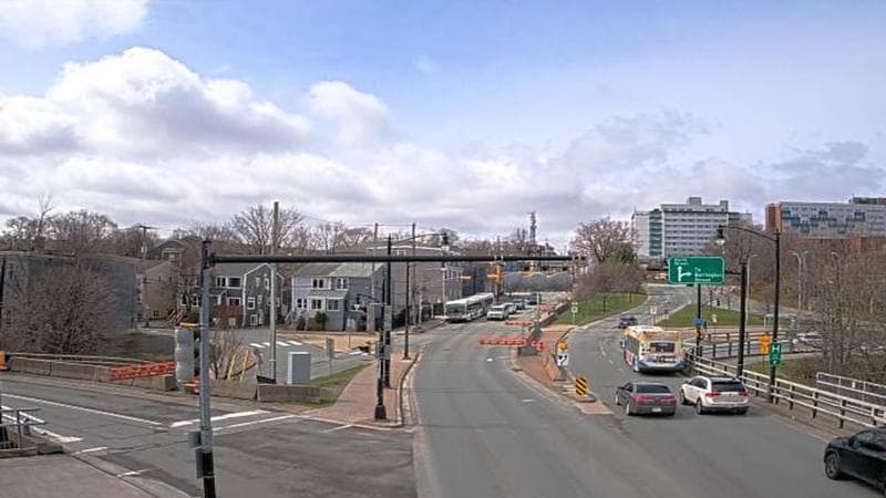 Mac Donald Bridge - Dartmouth bound