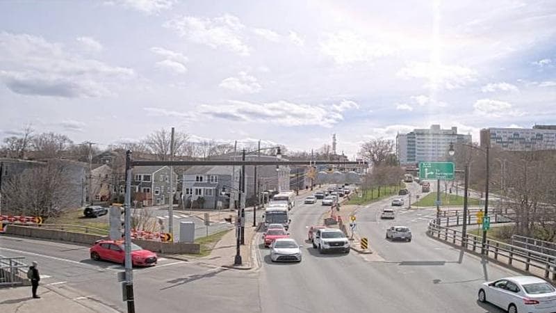 Mac Donald Bridge - Dartmouth bound