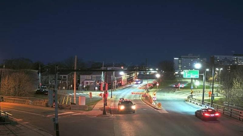Mac Donald Bridge - Dartmouth bound