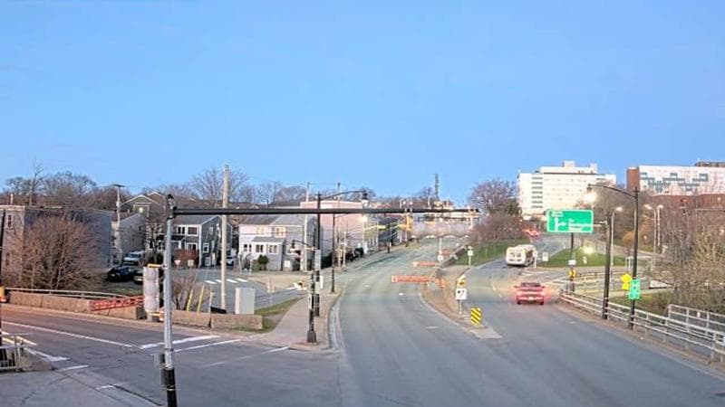 Mac Donald Bridge - Dartmouth bound