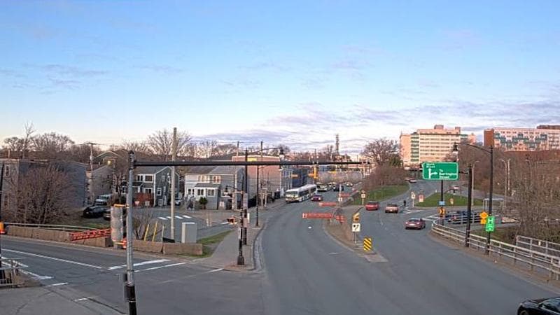 Mac Donald Bridge - Dartmouth bound