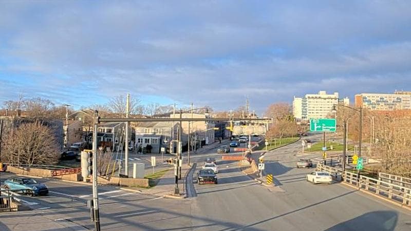 Mac Donald Bridge - Dartmouth bound