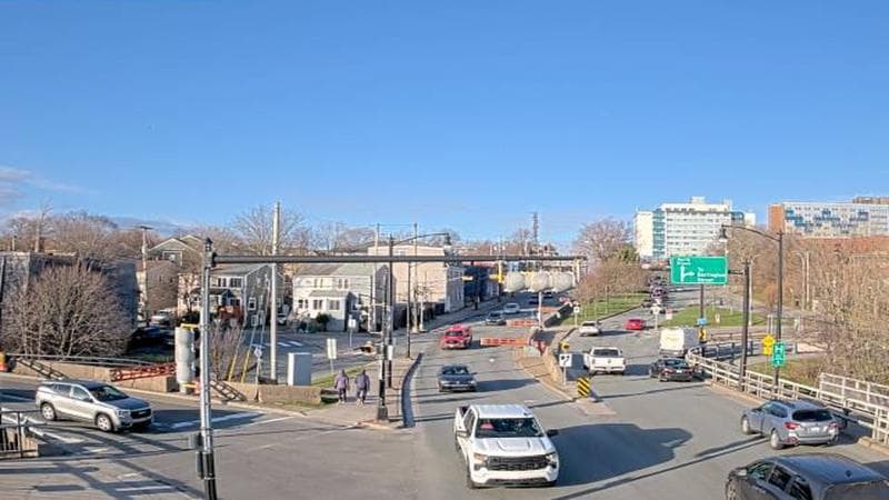 Mac Donald Bridge - Dartmouth bound