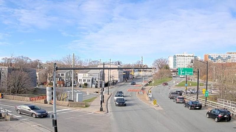 Mac Donald Bridge - Dartmouth bound