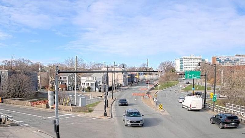 Mac Donald Bridge - Dartmouth bound