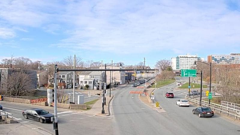 Mac Donald Bridge - Dartmouth bound