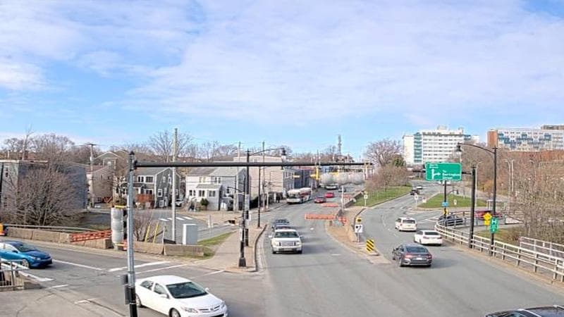 Mac Donald Bridge - Dartmouth bound