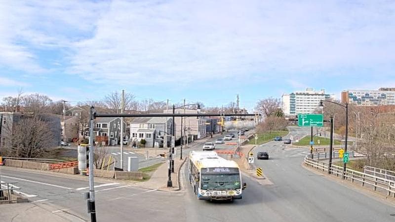 Mac Donald Bridge - Dartmouth bound