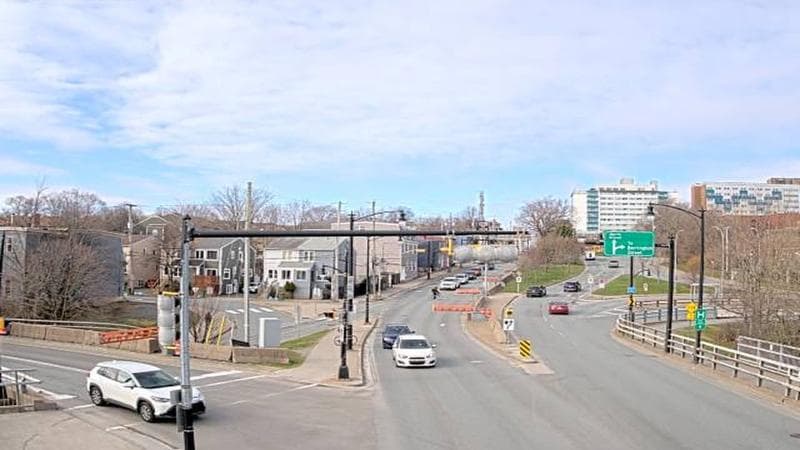 Mac Donald Bridge - Dartmouth bound