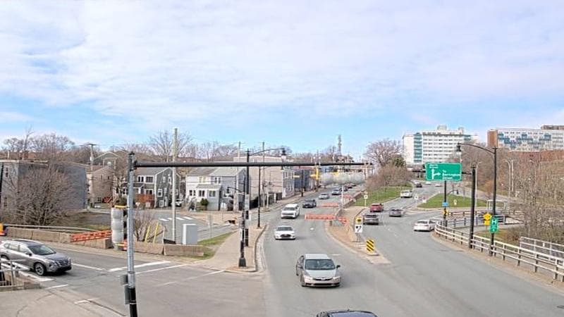Mac Donald Bridge - Dartmouth bound