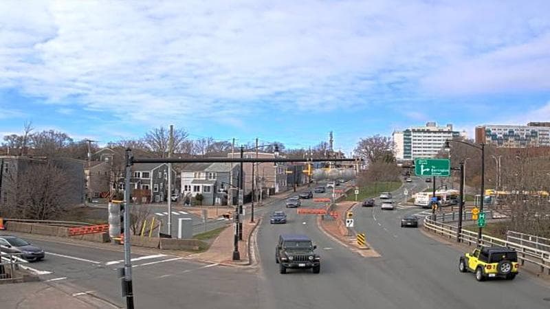 Mac Donald Bridge - Dartmouth bound