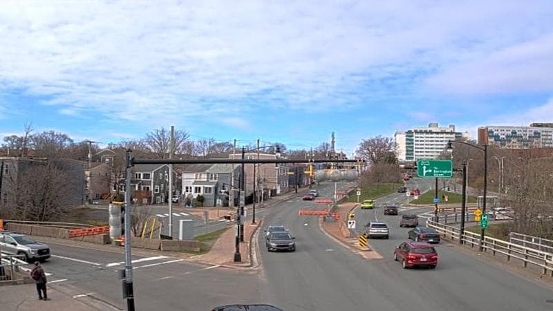 Mac Donald Bridge - Dartmouth bound