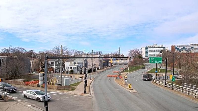 Mac Donald Bridge - Dartmouth bound
