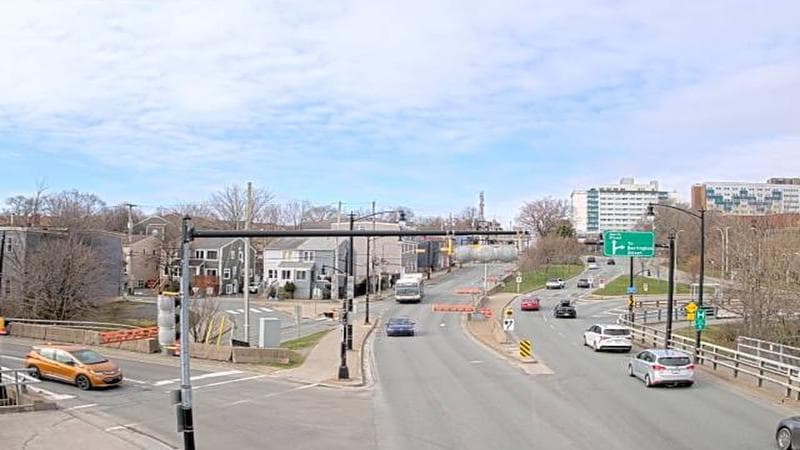 Mac Donald Bridge - Dartmouth bound