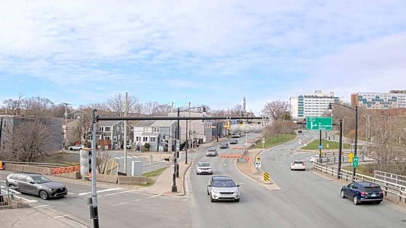 Mac Donald Bridge - Dartmouth bound