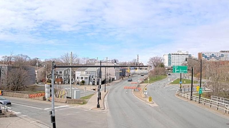 Mac Donald Bridge - Dartmouth bound