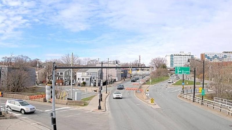 Mac Donald Bridge - Dartmouth bound