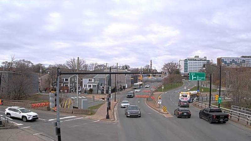 Mac Donald Bridge - Dartmouth bound