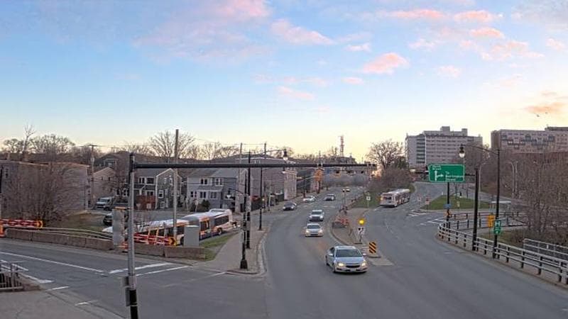 Mac Donald Bridge - Dartmouth bound