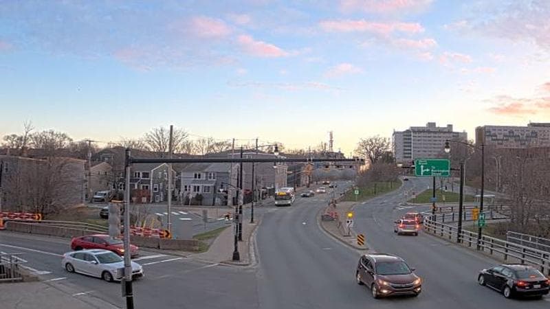 Mac Donald Bridge - Dartmouth bound