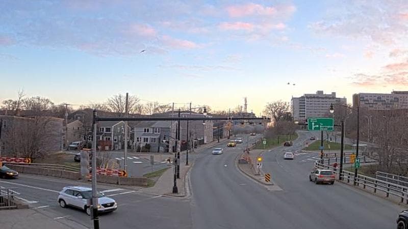 Mac Donald Bridge - Dartmouth bound