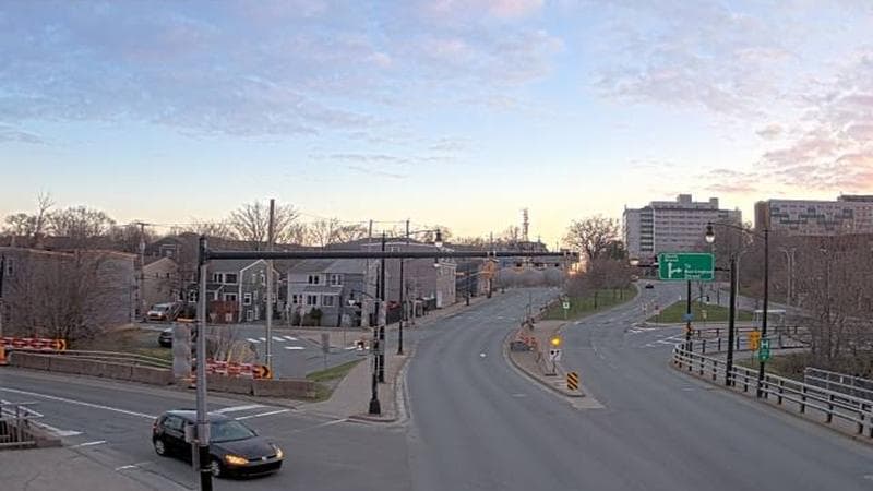 Mac Donald Bridge - Dartmouth bound