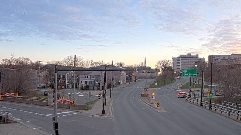 Mac Donald Bridge - Dartmouth bound