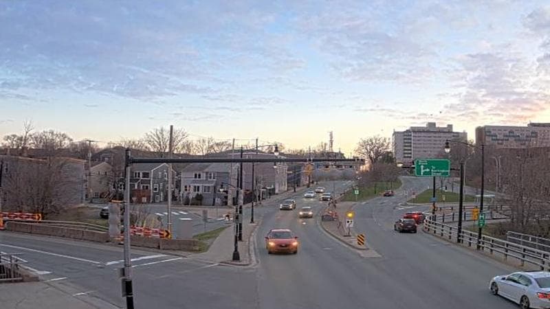 Mac Donald Bridge - Dartmouth bound