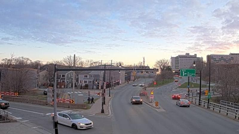 Mac Donald Bridge - Dartmouth bound