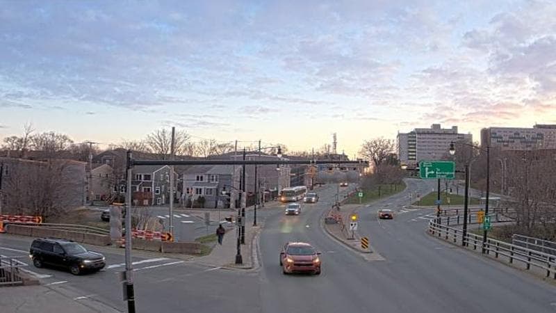 Mac Donald Bridge - Dartmouth bound