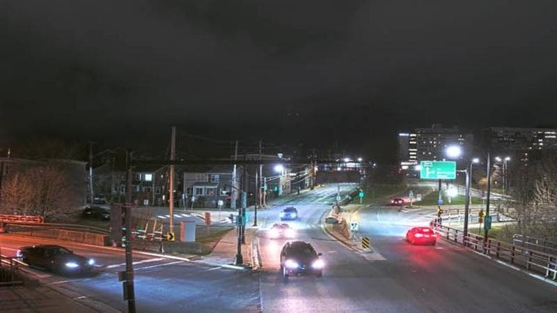 Mac Donald Bridge - Dartmouth bound