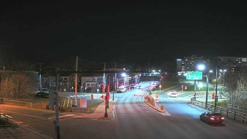 Mac Donald Bridge - Dartmouth bound