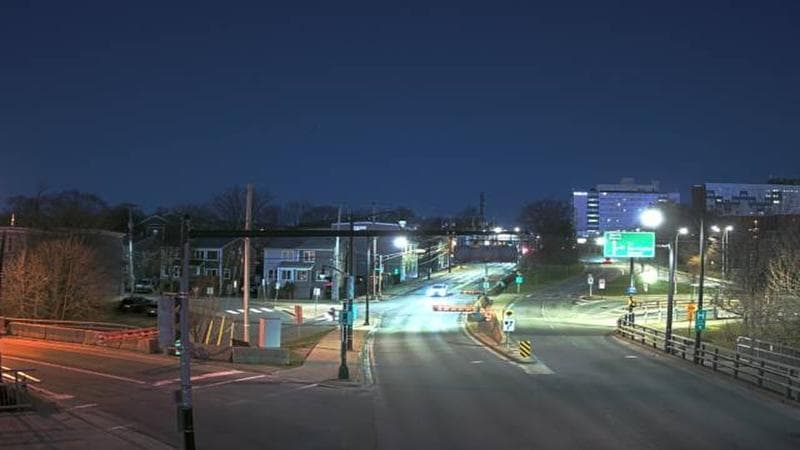 Mac Donald Bridge - Dartmouth bound