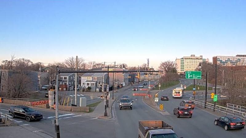 Mac Donald Bridge - Dartmouth bound