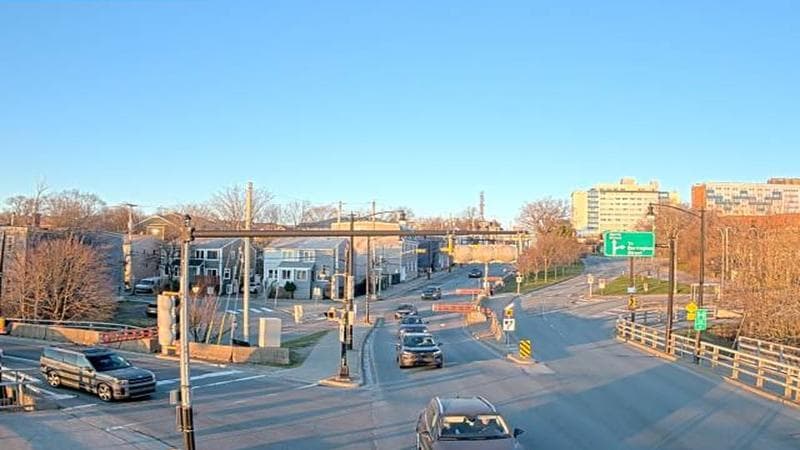 Mac Donald Bridge - Dartmouth bound