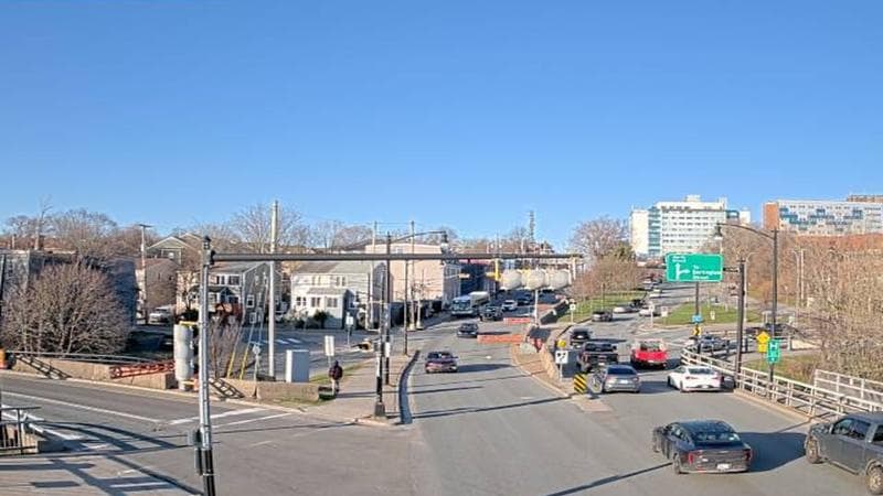Mac Donald Bridge - Dartmouth bound