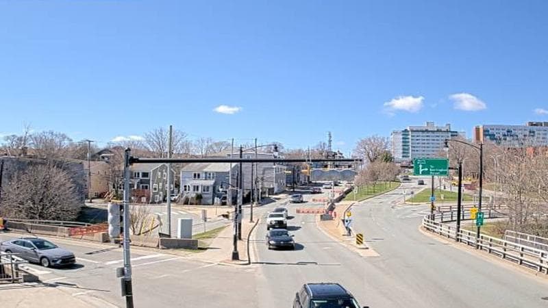 Mac Donald Bridge - Dartmouth bound